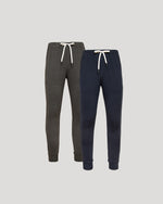 Charcoal & Dark Heather Navy Active Jogger 2-Pack
