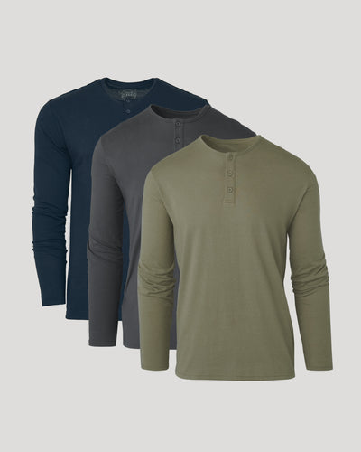 Classic Henley 3-Pack
