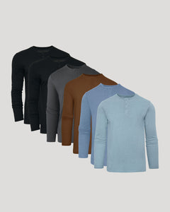 True ClassicClassic Henley 6-Pack