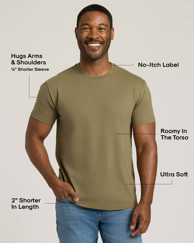 Short Classic Crew Neck