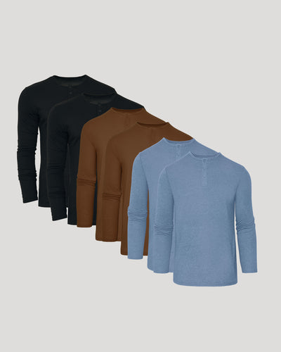Classic Henley 6-Pack