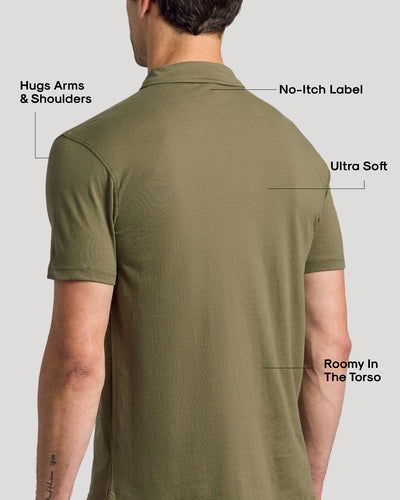 Classic Polo - Military Green