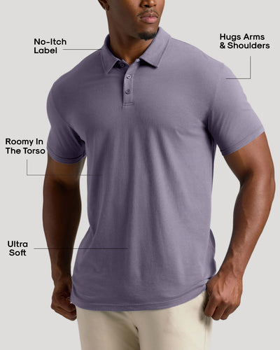 Tall Classic Polo (3‑Pack)