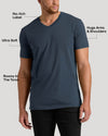 Shadow Tall Short Sleeve V-Neck