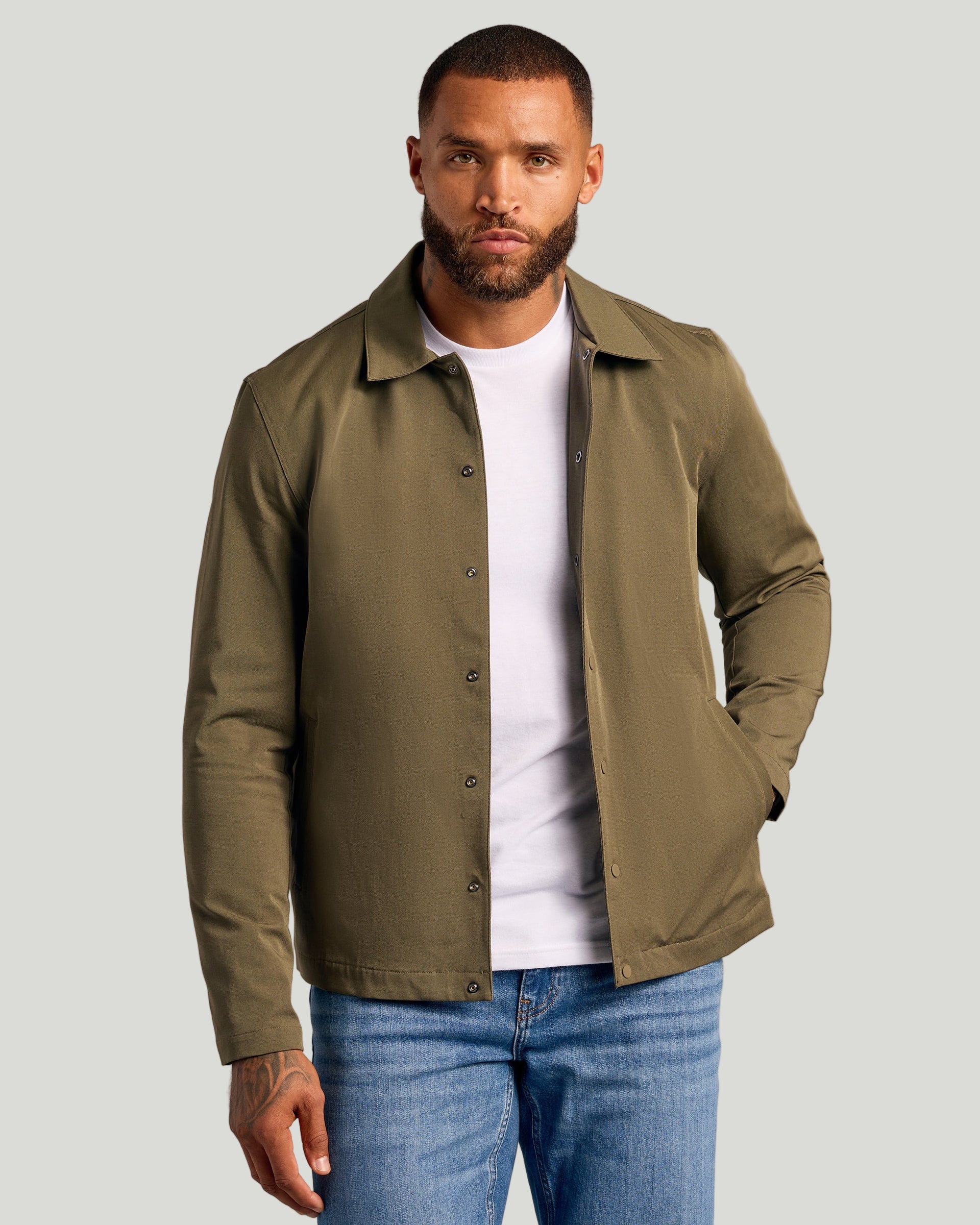 Coachs_Jacket_Military_Green_5  display picture 1