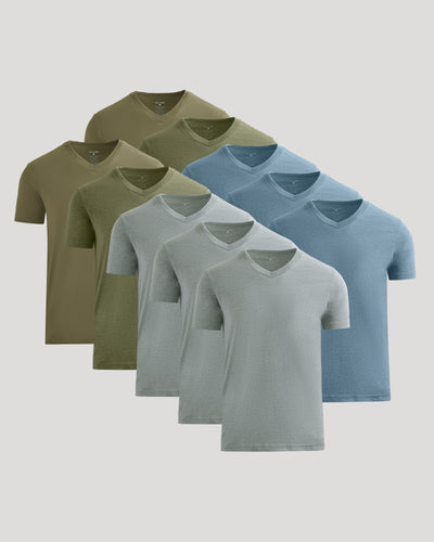 Color V-Neck 10-Pack