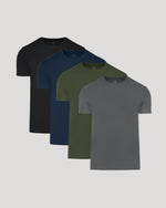 Core Premium Pima Crew Neck 4-Pack