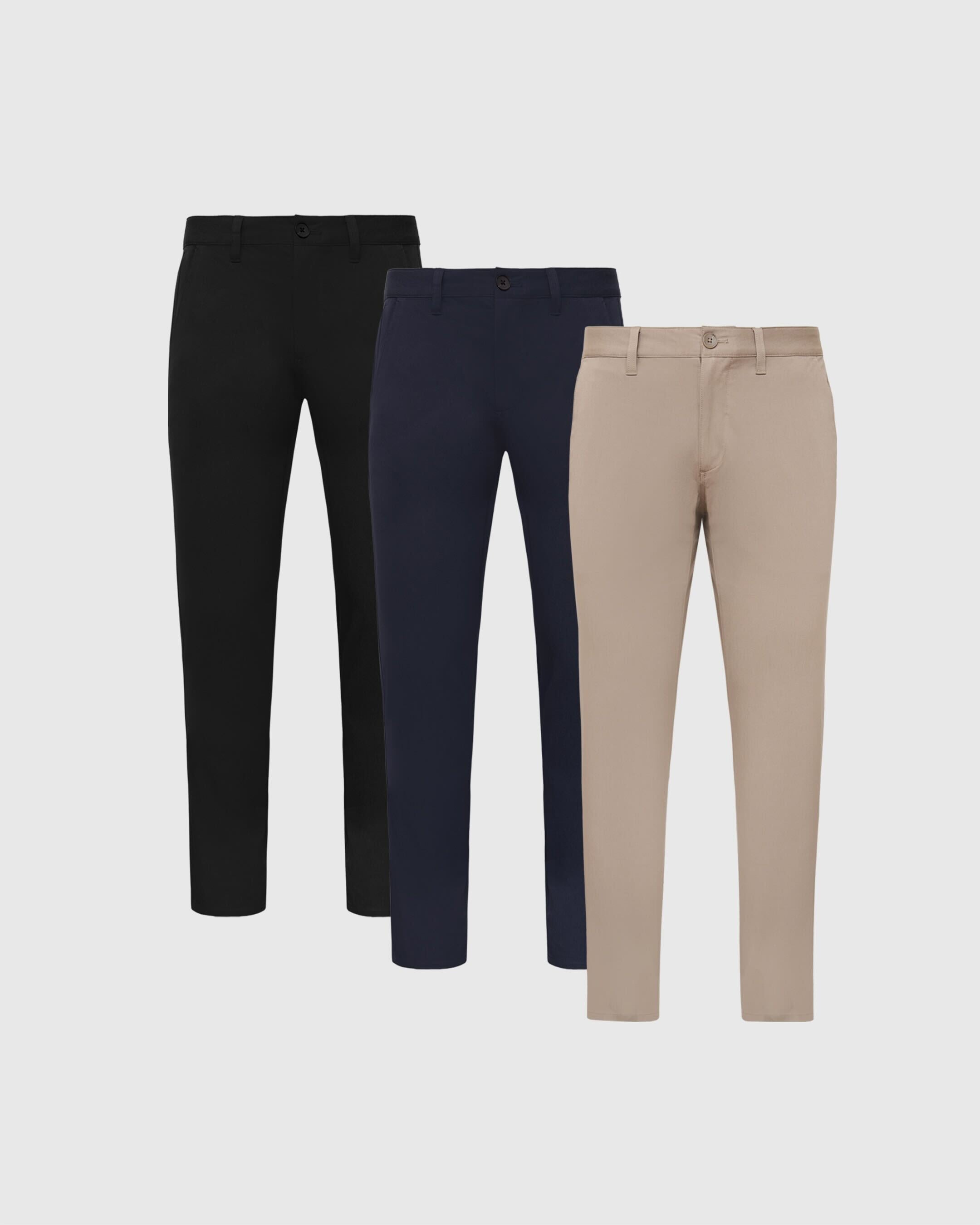 Core Color Slim Stretch Twill Chino Pant 3-Pack