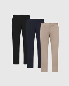 True ClassicCore Color Straight Stretch Twill Chino Pant 3-Pack