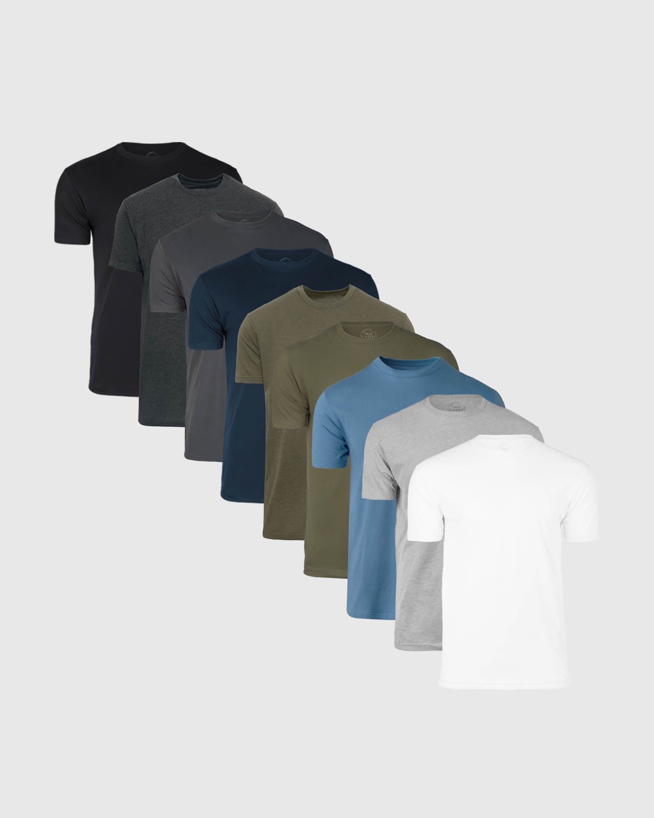 Essential Crew Neck T-Shirt 9-Pack