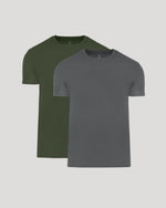 Grove & Carbon Classic Premium Pima Crew 2-Pack