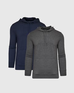 True ClassicHeather Active Comfort Pullover Hoodie 2-Pack
