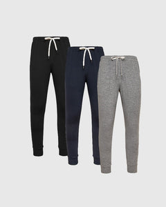 True ClassicHeather Active Joggers 3-Pack