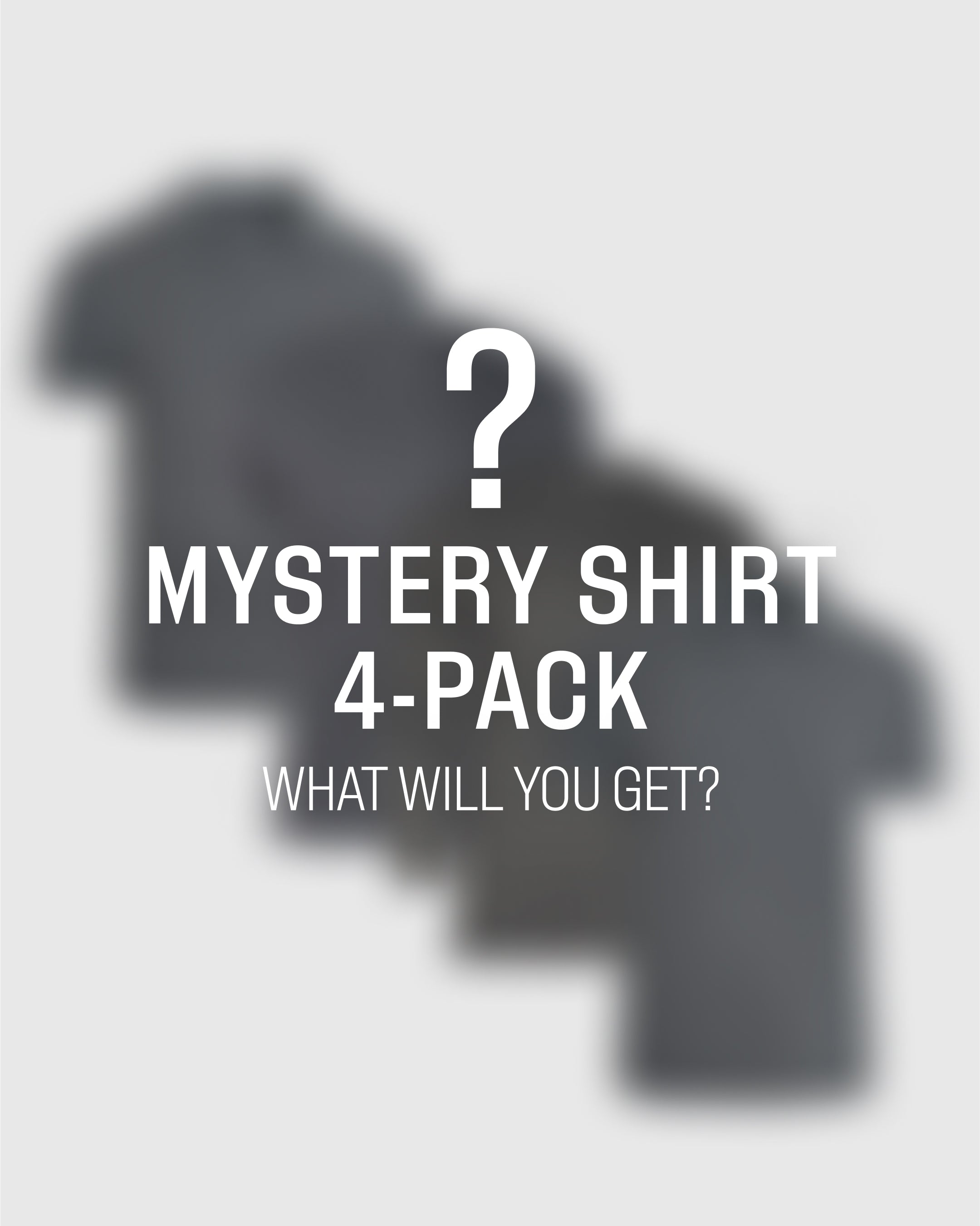 Mystery Shirt 4Pack True Classic