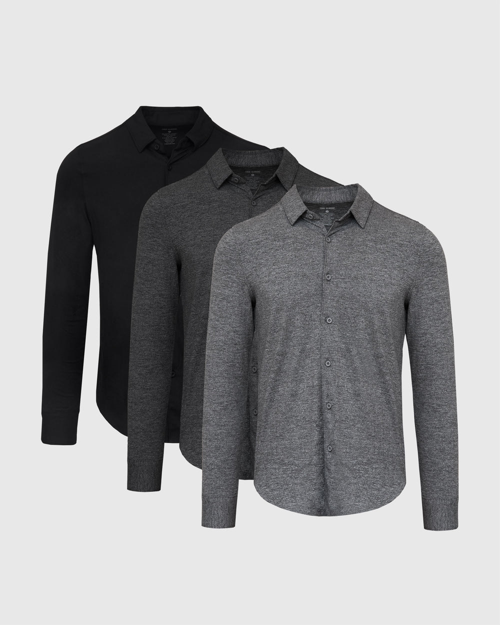 Neutral Long Sleeve Do-It-All Comfort Shirt 3-Pack