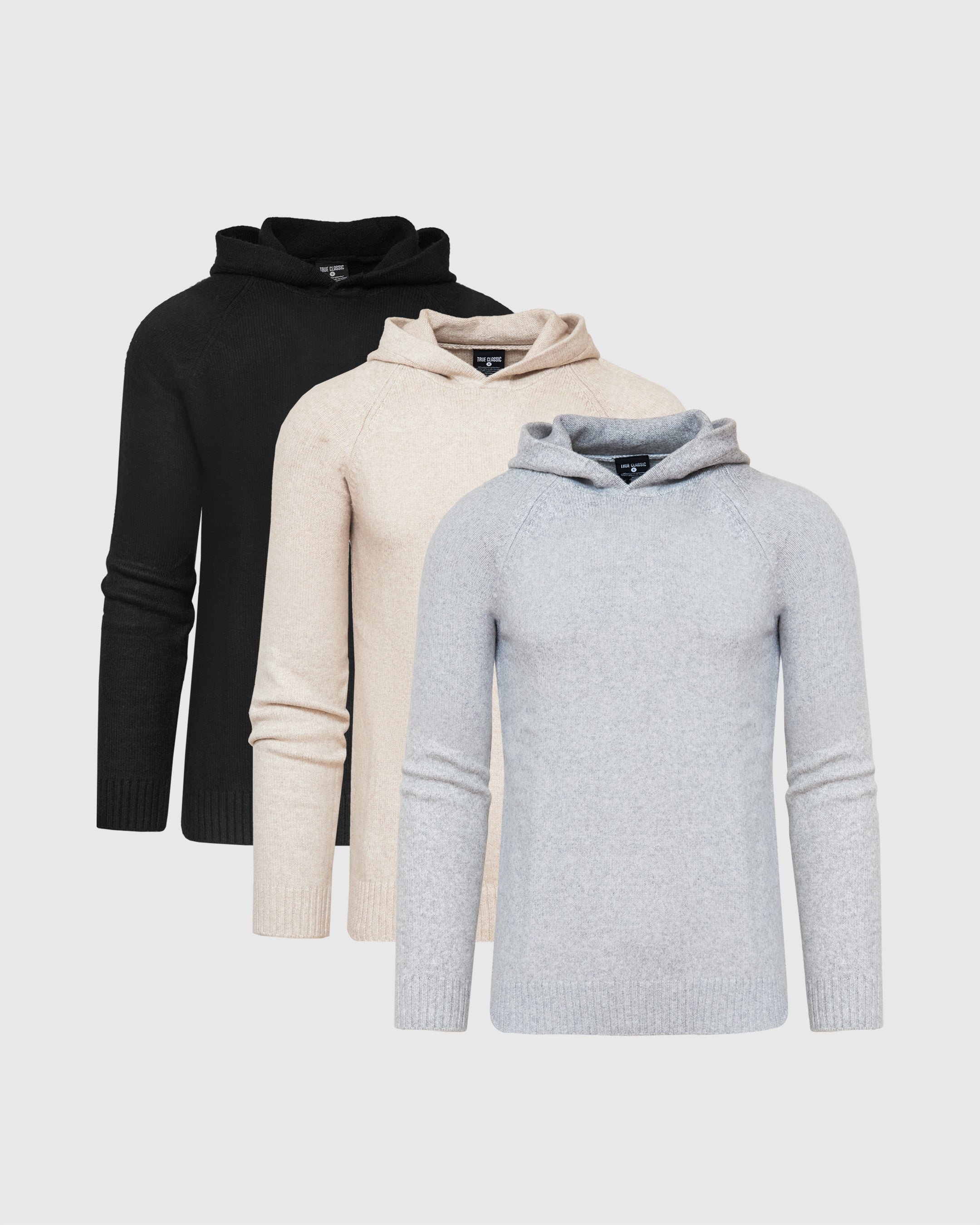 Neutral Sweater Hoodie 3-Pack