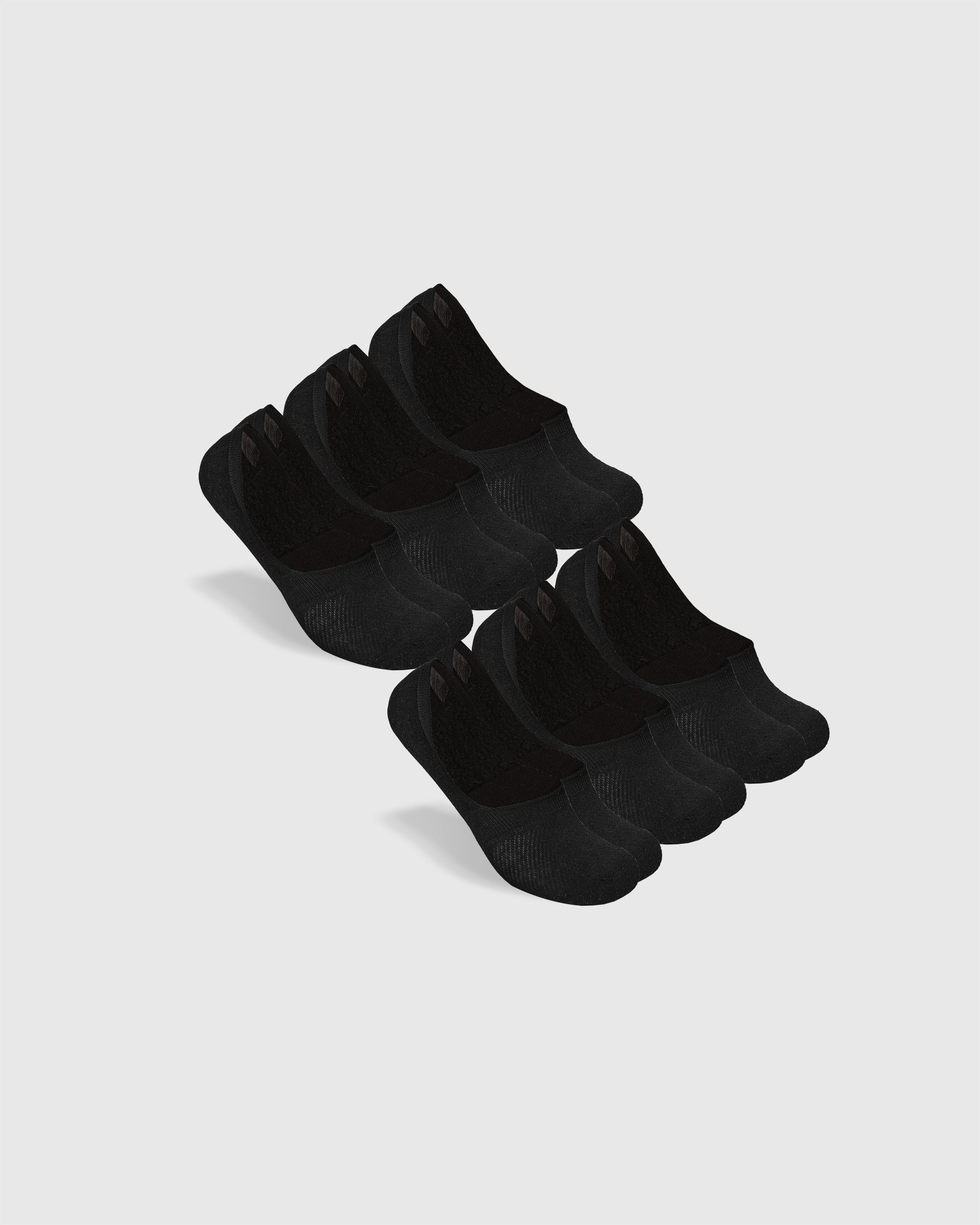 Black Never Show Sock 6-Pack