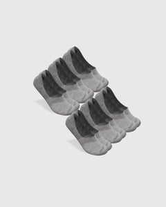 True ClassicHeather Gray Never Show Sock 6-Pack