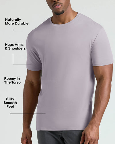 Tall Pima Cotton Blend Crew