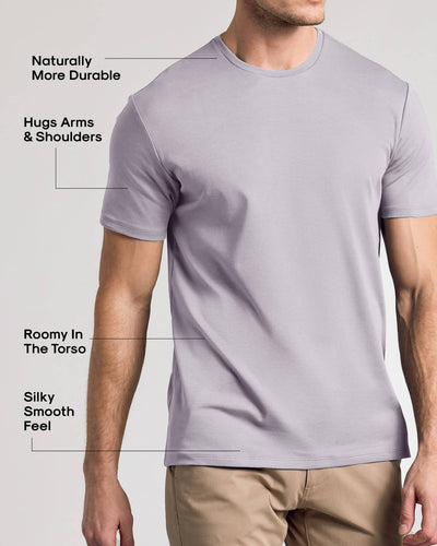 Pima Cotton Blend Crew