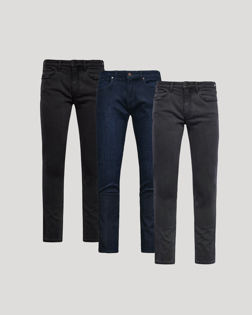 Slim Comfort Stretch Jeans 3-Pack