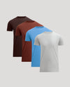 Seasonal Tall Premium Pima Crew Neck 4-Pack