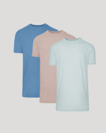 Seasonal Tall Straight Hem T-Shirt 3-Pack