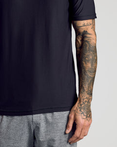 True ClassicAll Black Active Crew Neck 6-Pack