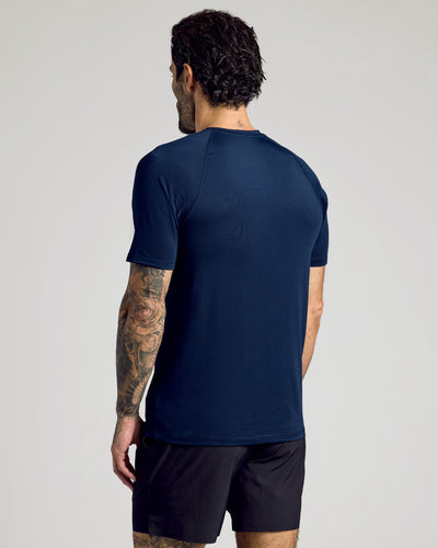 Navy Active Mesh Crew 6-Pack