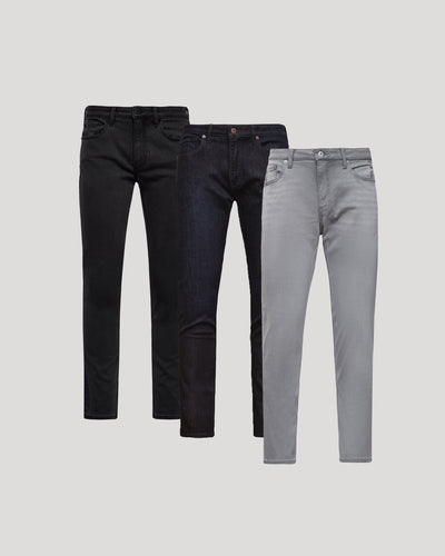 Slim High‑Stretch Jeans