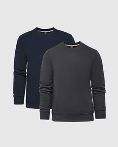 True ClassicStaple Fleece Crew Sweatshirt 2-Pack