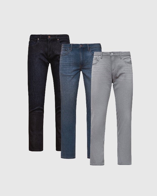 Staple Straight Fit Jeans 3-Pack