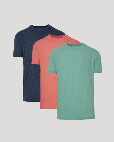 Vibrant Classic Crew Neck 3-Pack