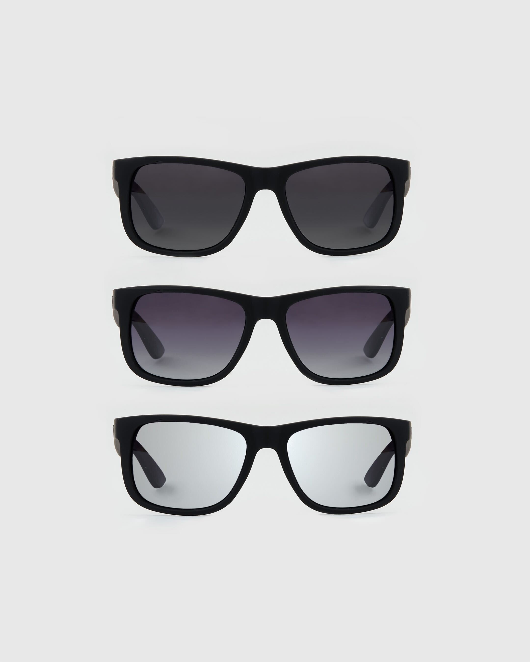 Mixed Lense Sunglasses 3-Pack