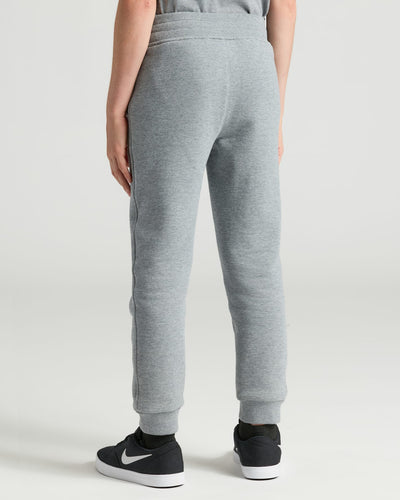 Boys' Black & Medium Heather Gray Fleece Joggers 2-Pack