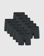 Carbon Boxer Briefs W/ Fly 12-Pack