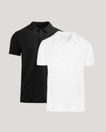 Black & White Classic Polo 2-Pack
