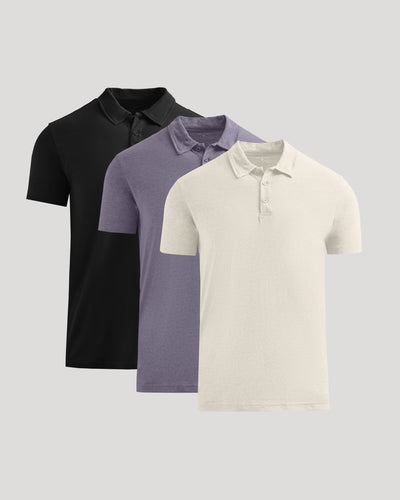 Classic Polo (3‑Pack)