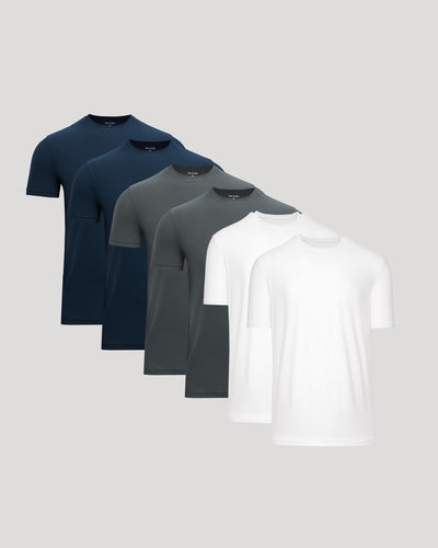 Active Crew Neck (6‑Pack)