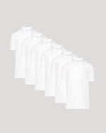 All White Active Polo 6-Pack