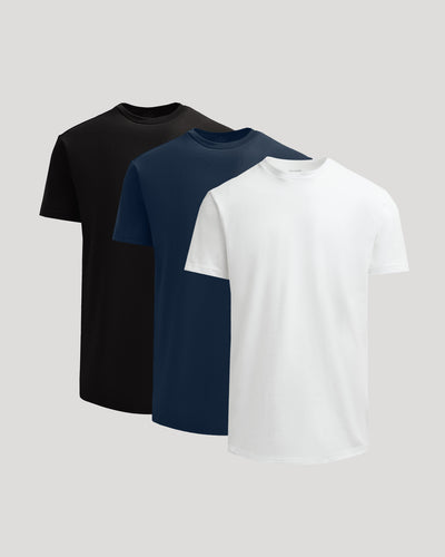 Heavyweight Curved Hem Crew