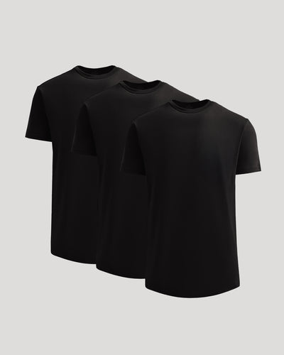 Heavyweight Curved Hem Crew