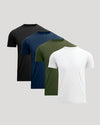Pima Cotton Blend Crew 4-Pack