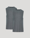 Sleeveless Active Muscle Tee 2-Pack