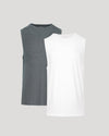 Sleeveless Active Muscle Tee 2-Pack