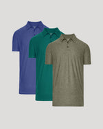 Tall Active Polo 3-Pack