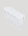 Tall Pima Cotton Blend Curved Hem Crew 4-Pack