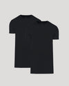 Tall Pima Cotton Blend Crew 2-Pack