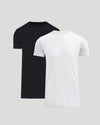 Tall Pima Cotton Blend Crew 2-Pack