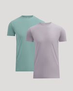 Tall Pima Cotton Blend Crew 2-Pack